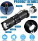 LED Flashlight Torch Mini 3 Mode Tactical Small Water Resistant Pocket