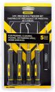 General Tools 5 pc Precision Probe, Pick and Tweezer Set for Crafts, Hobbies etc