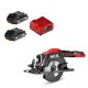 SKIL PWR CORE Brushless 20V 4-1/2 IN. Compact Circular Saw w/2x2amp Bat & Charge