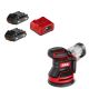 SKIL PWR CORE 20V Brushless Random Orbital Sander w/2 x 2amp Battery & Charger