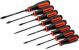 Crescent 8PC Diamond Tip Dual Material Screwdriver Set w/Phillips & Flat/Slotted