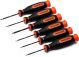 Crescent 6pc Diamond Tip Precision Screwdriver Set