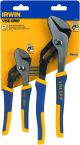 Irwin Groove Joint Pliers Set 2pc (8