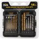 Do it Best 14pc Hex Shank Masonry Drill Bit Set