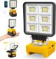 T-SUN Dewalt LED Work Light for Dewalt 18V/20V Battery w/USB & Type C Charging P