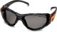 Delta Plus Gray Safety Glasses, Anti-Fog, Scratch-Resistant, Gray