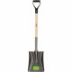 Best Garden Square Mouth Wood PYD Handle Shovel