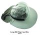 Large Bill Flap Cap Gray