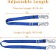 NTR Nylon Pole Positioning Strap Blue Adjustable