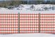 Tenax 4' x 50' Polypropylene Snow Fence Orange