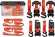 Black & Decker Ratchet Strap and Soft Loop Kit with Hard-Sided Storage Case 8pc