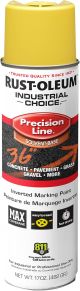 Rust-Oleum Industrial Choice Precision Line Marking Paint Fluorescent Yellow 17o
