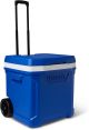 Igloo Blue Profile II 60 Qt Roller Cooler with Wheels