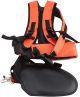 Brushcutter Harness Orange Comfort Trimmer Double Shoulder Strap,Y Shaped Nylon