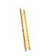Werner Extension Fiberglass Glidesafe Tri-Rung Ladder Type 1A 12'-24' 300lb Cap