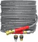 Heliwoo Pressure Washer Wire Braid Hose 50' x 1/4