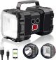 AlpsWolf Rechargeable Flashlight LED Spotlight 10000 Capacity 1200LM 20h Ultra-L