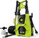 SISUPASSIE 1600PSI Pressure Washer 1.2.GPM w/Foam Cannon 35' Power Cord 4 Nozzle