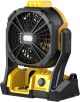DeForce Battery Operated Fan, for DeWalt 20V Max Battery (Battery Not Included)