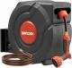 Upgraded Retractable Garden Hose Reels 130' x 1/2