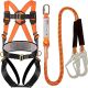 QFU Safety harness fall protection kit, equipped with shock-absorbing ropes