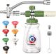 Balabulala Dual Connector Accessory with Pressure Washer Foam Cannon