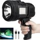 Lylting Rechargeable Spotlight 90,000 Lumens w/Cob Light & USB Output