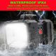 HAASHADA Rechargeable LED Searchlight, LED Spotlight 12000LM  IPX4