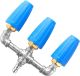 Triple Turbo Nozzle Pressure Washer 360° Rotating w/1/4