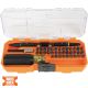 Klein KNECT 46pc Impact-Rated Multi-Bit Screwdriver/Nut Driver Set