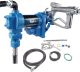 20 GPM 12 Volt High Flow DC Fuel Transfer Pump w/Discharge Hose & Nozzle, Blue