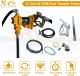 12Volt 20GPM Fuel Transfer Pump w/Nozzle Kit, Yellow Fuse Required More than 50A