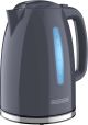 Black & Decker Plastic Cordless Kettle 1.7L Rapid Boil, Auto Shutoff, Grey