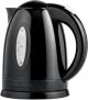 OVENTE Black Electric Kettle 1.7L Cordless