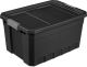 Sterilite Tote Stacker Black 19 Gallon