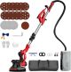Drywall Sander Popcorn Ceiling Removal Tool w/Vacuum Dust Collection & Ext Handl