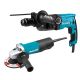 Makita Rotary Hammer & Grinder Combo (HR2470 & 9557HPG)
